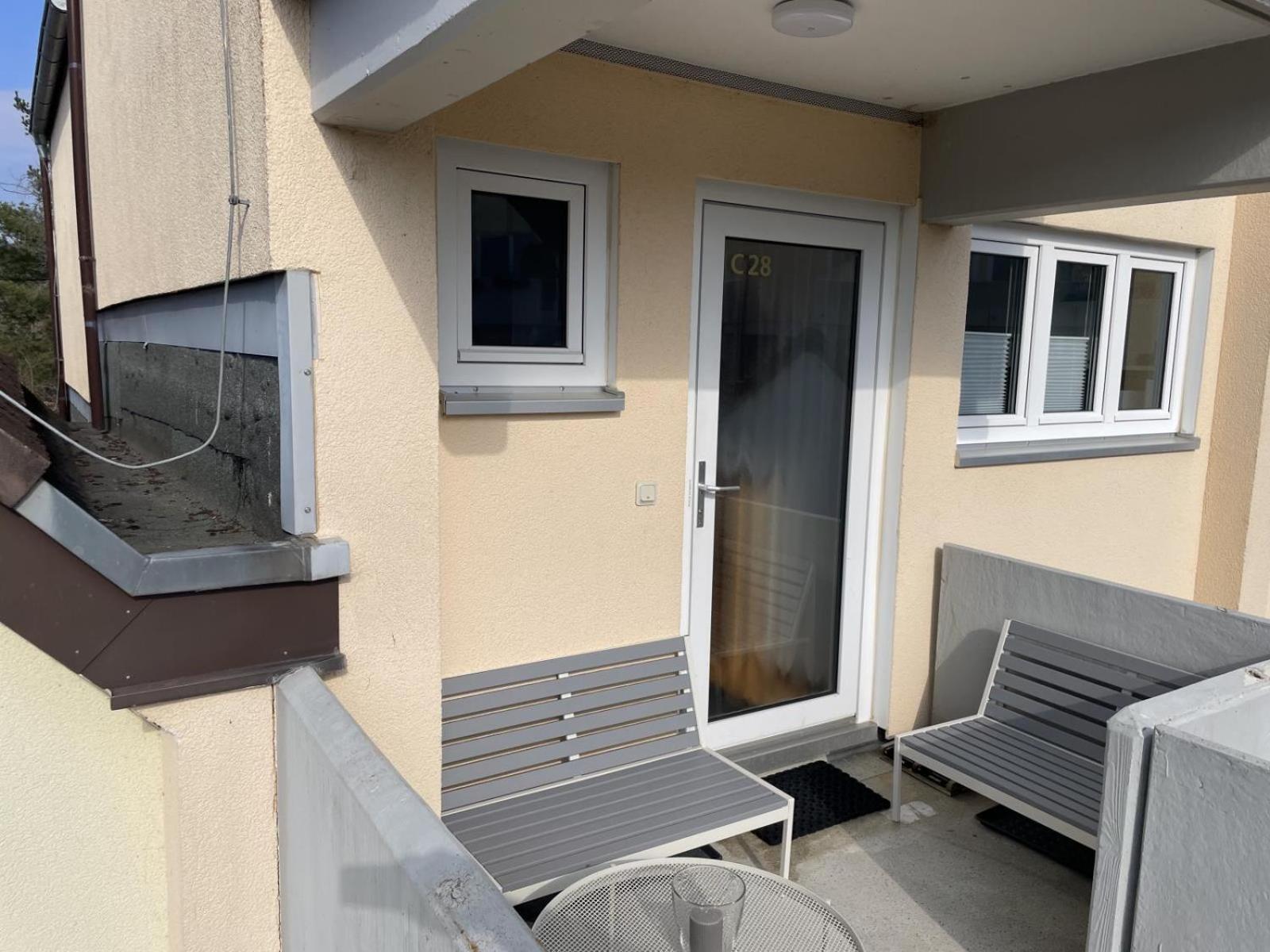 Gemutliche 93M2Fewo Mit 2 Schlafzimmern Und Seitlichem Seeblick Vom Balkon Scheid  Kültér fotó
